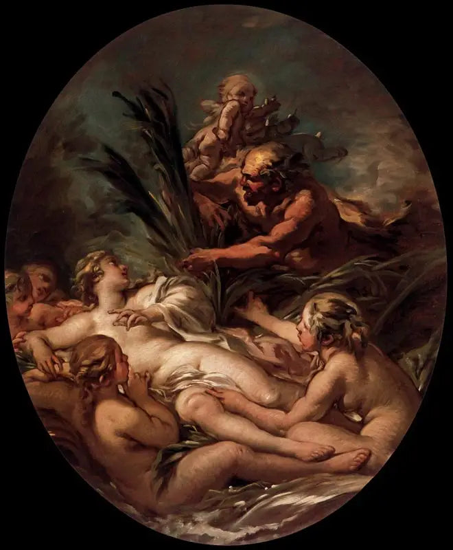 Pan i Syrinx - François Boucher
