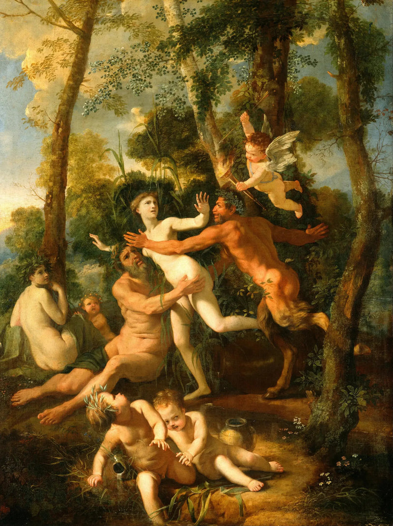 Pan i Syrinx - Nicolas Poussin
