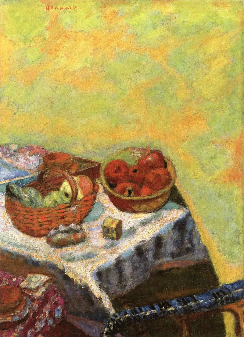 Kosz owoców w słońcu - Pierre Bonnard