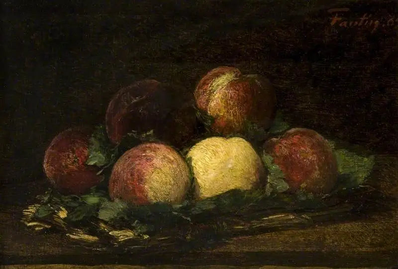 Kosz brzoskwiń - Henri Fantin-Latour