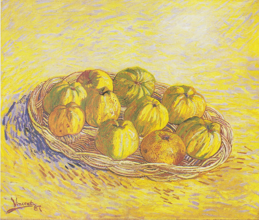Martwa natura, kosz jabłek - Vincent van Gogh