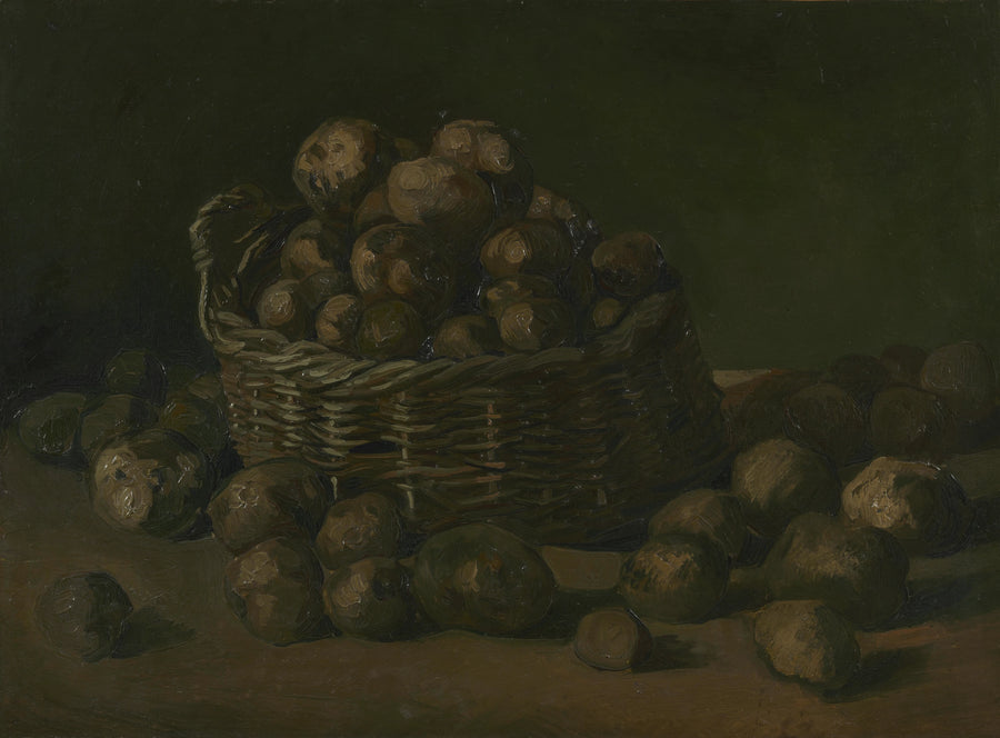 Martwa natura z koszem ziemniaków - Vincent van Gogh