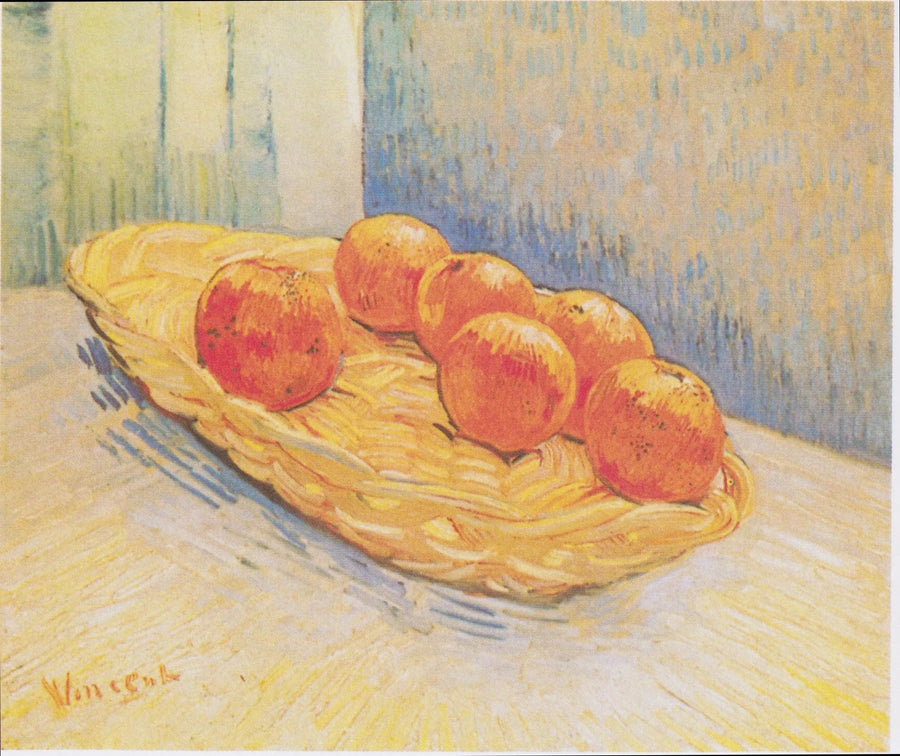 Martwa natura z koszem pomarańczy - Vincent van Gogh
