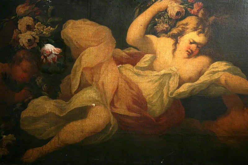 Dekoracyjny panel wiosenny (szczegół) - Peter Paul Rubens