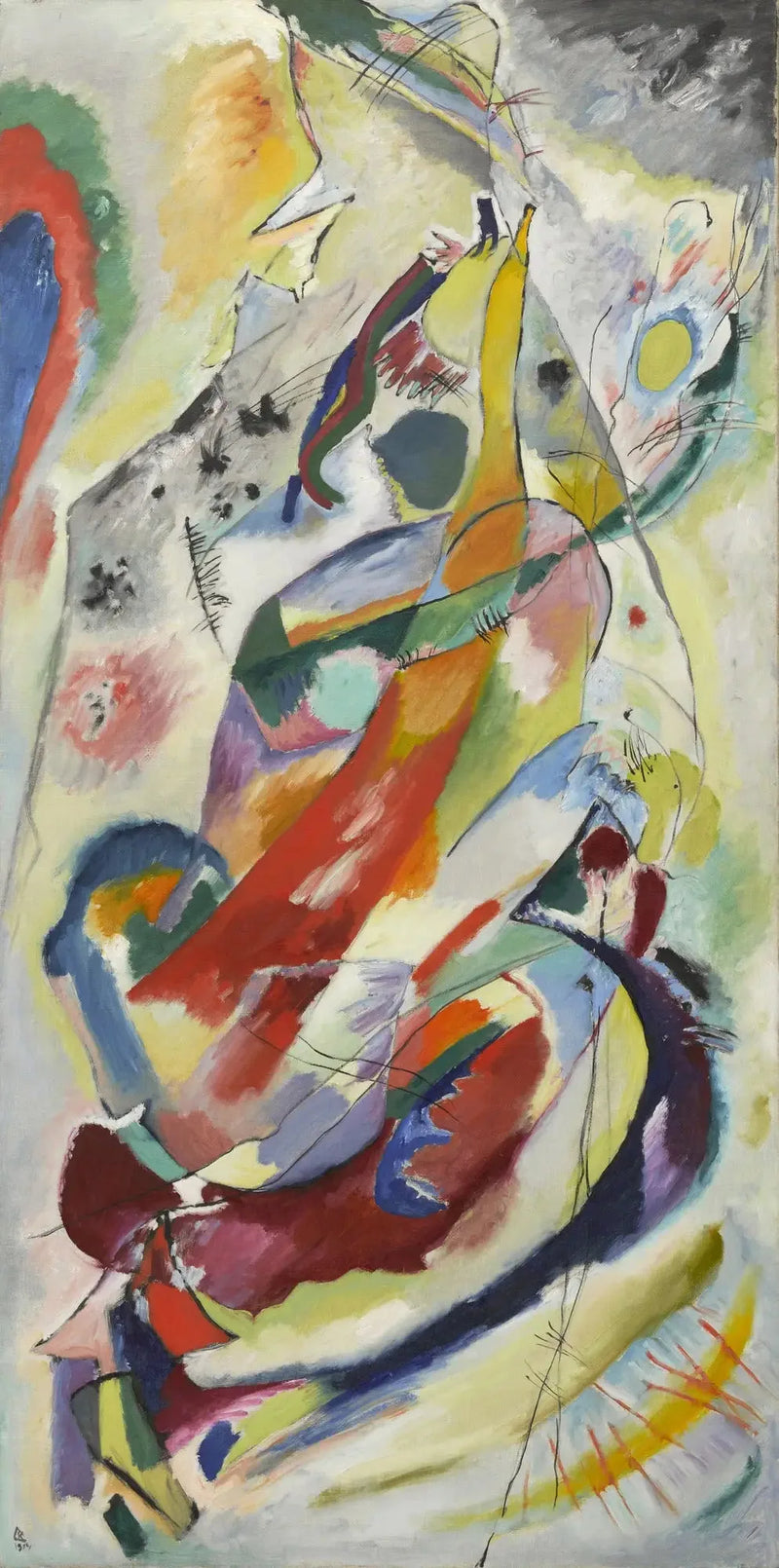 Panel dla Edwin R. Campbell nr 1 - Wasilij Kandinsky