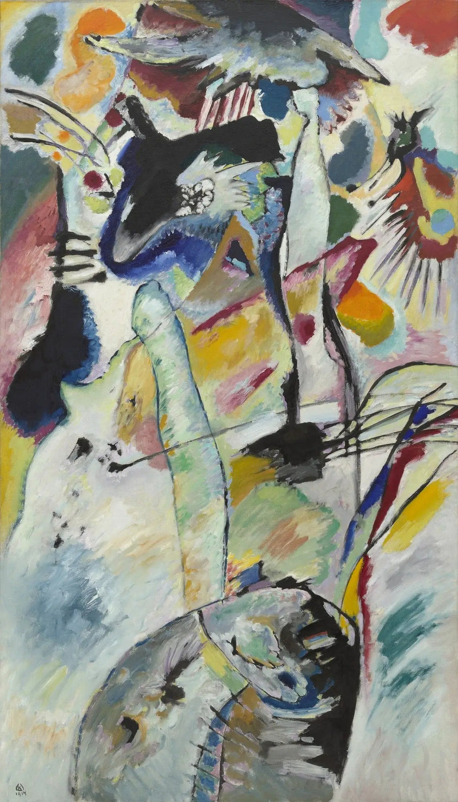 Panel dla Edwina R. Campbella nr 3 - Wasilij Kandinsky
