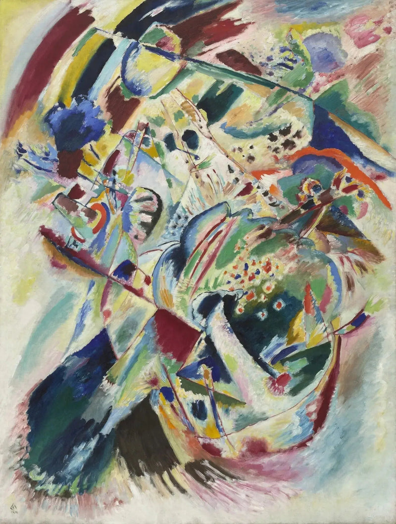 Panel dla Edwina R. Campbella nr 4 - Wasilij Kandinsky