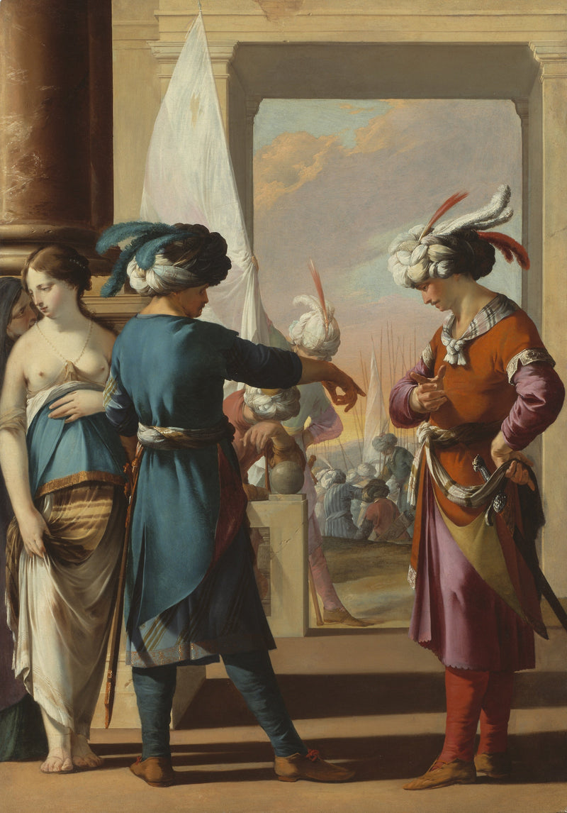 Panthéa, Cyrus et Araspas - Laurent de La Hyre