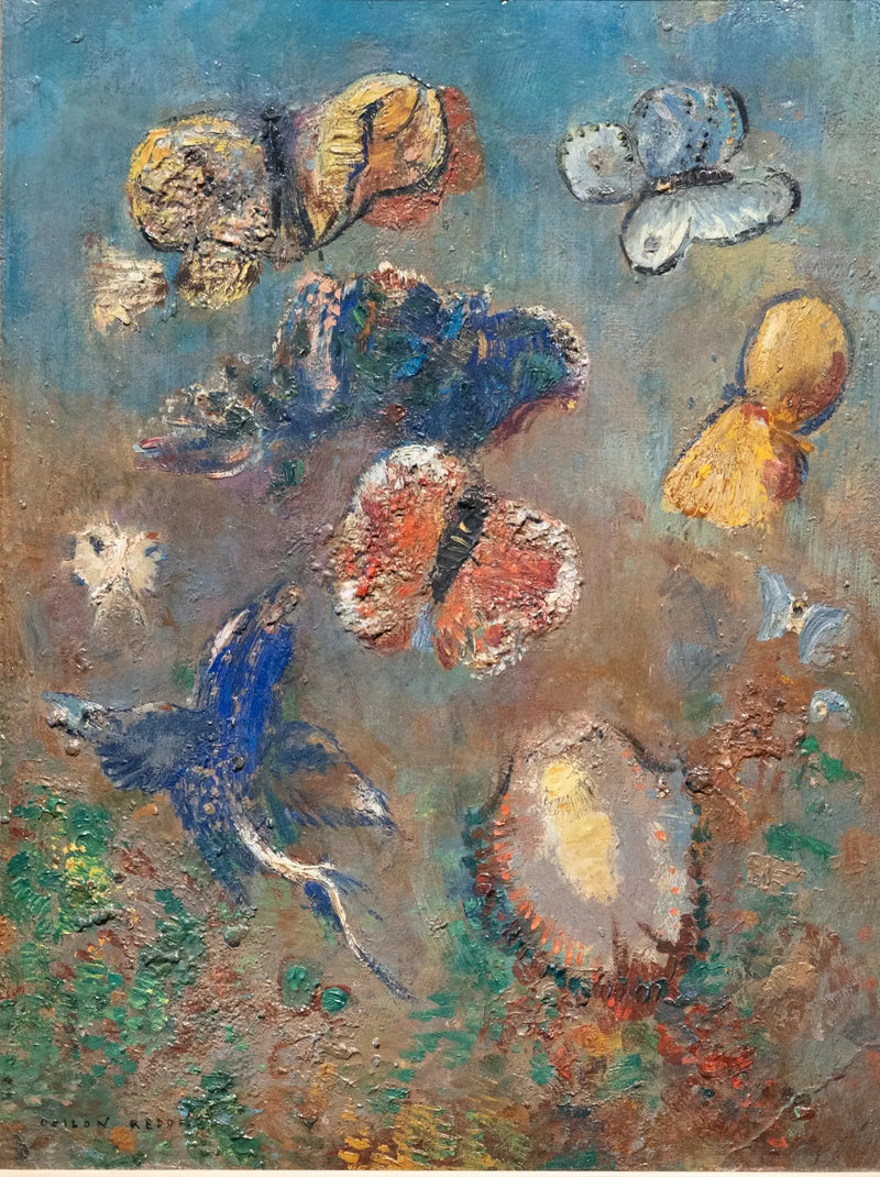 Motyle - Odilon Redon