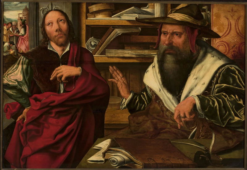 Przypowieść o nieuczciwym zarządcy (Łukasz 16:1-13) - Marinus van Reymerswale