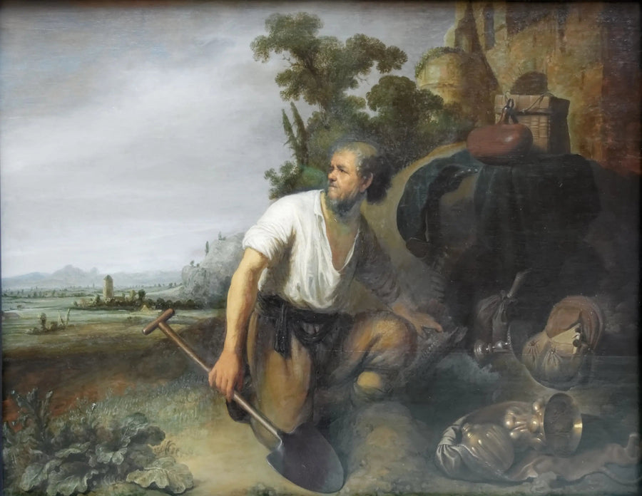 Przypowieść o ukrytym skarbie - Rembrandt