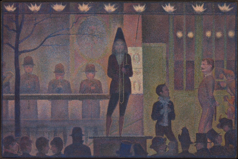 Parada cyrkowa - Georges Seurat