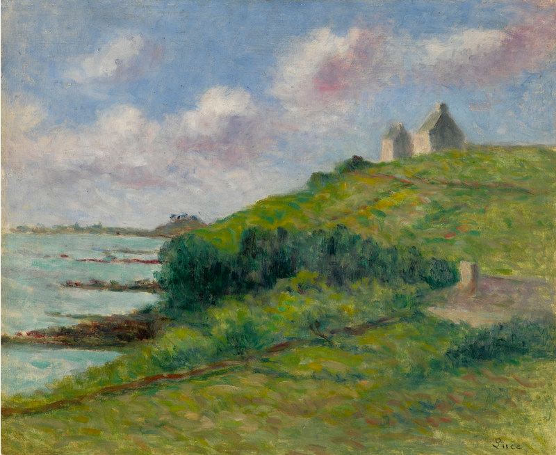 Paramé, dom na wydmach - Maximilien Luce