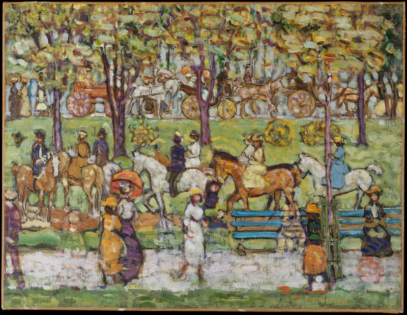 Centralny park - Maurice Prendergast