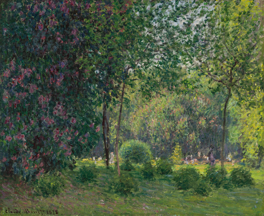 Park Monceau - Claude Monet