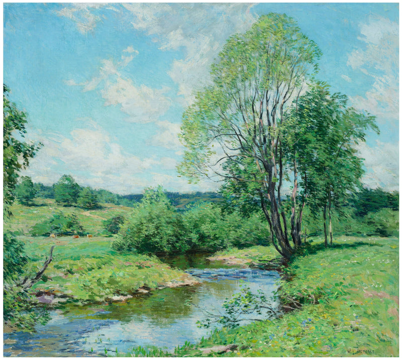 Zielona Leniwość - Willard Metcalf