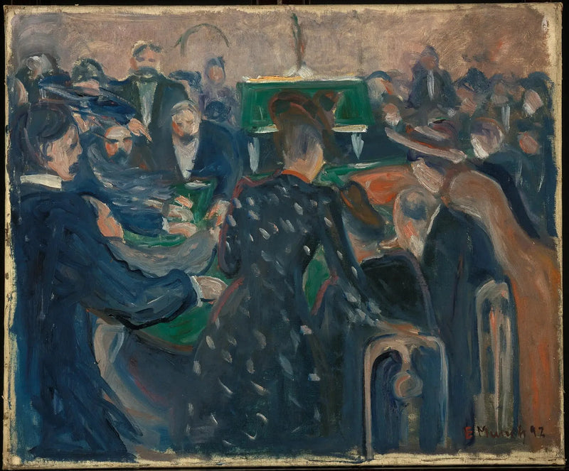 Zakładnicy w Monte Carlo - Edvard Munch