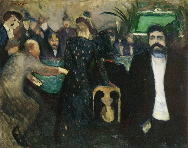 Zakładnicy w Monte Carlo - Edvard Munch