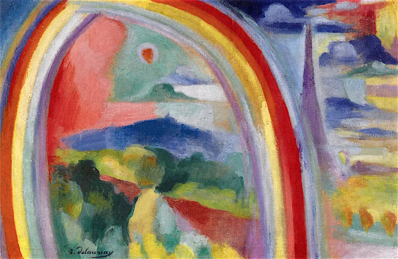 Paryż z tęczą - Robert Delaunay