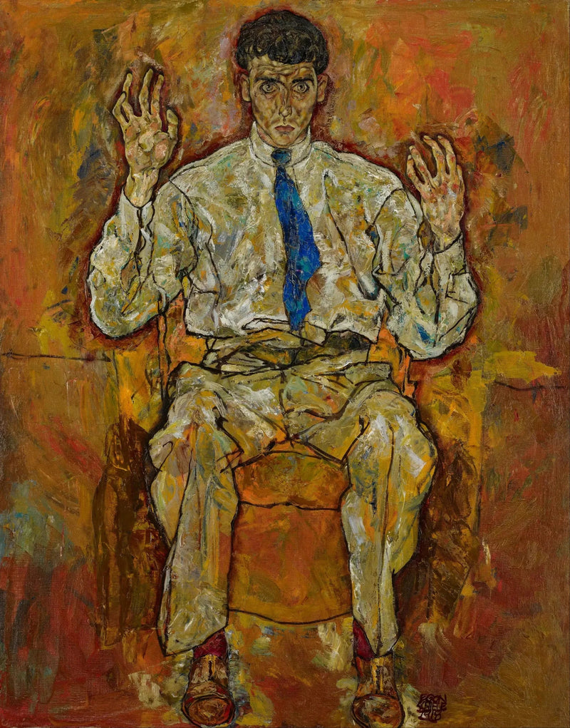 Paryż z Gütersloh - Egon Schiele