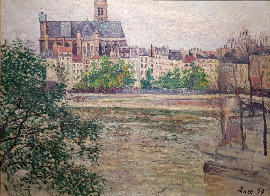 Paryż, kościół Świętego Gervaisza - Maximilien Luce