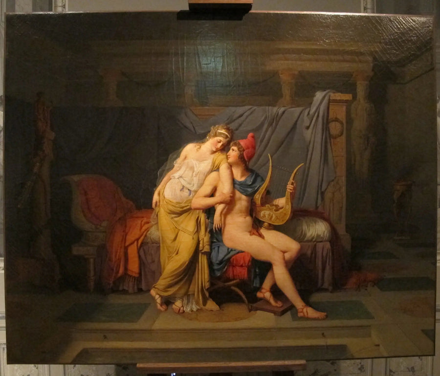 Paryż i Helena - Jacques-Louis David