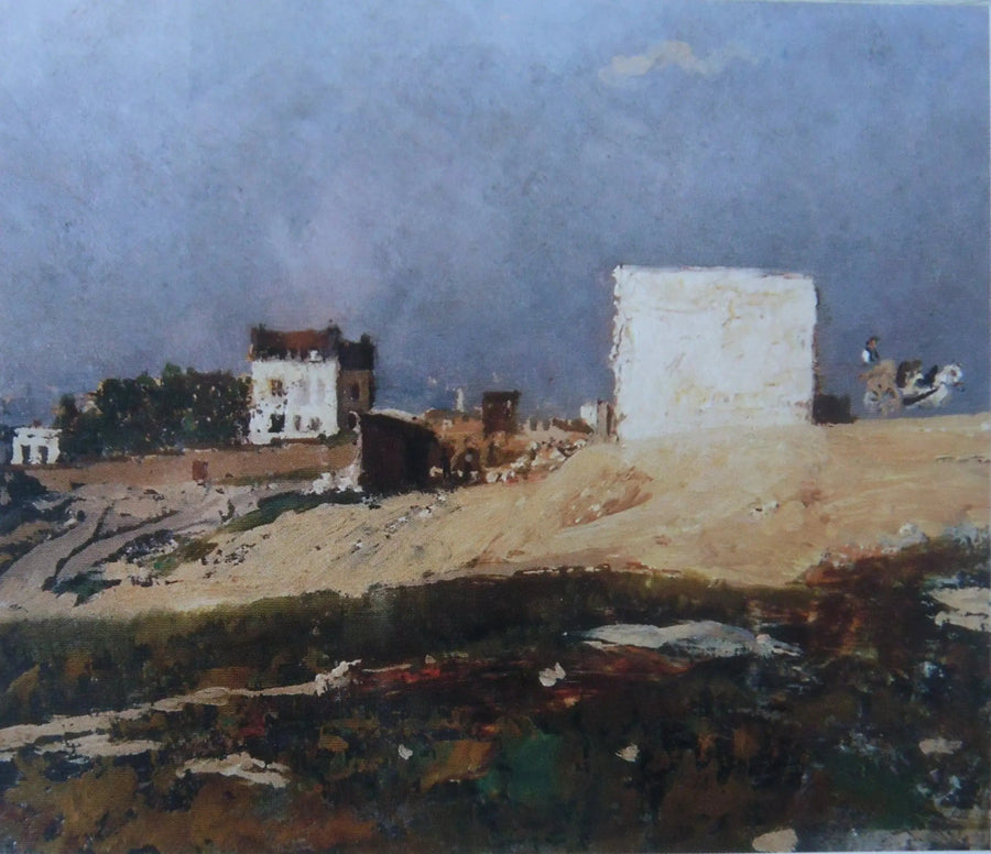 Paryż. Montmartre. - Ilya Repin