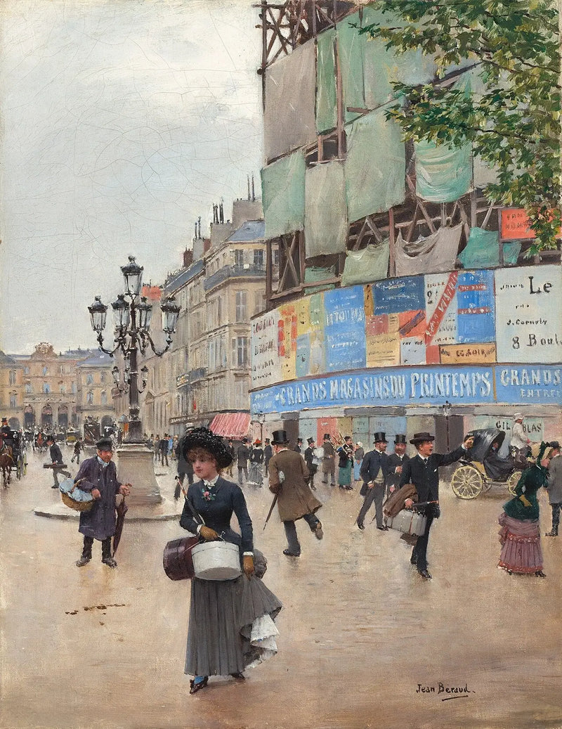 Paryż, ulica du Havre - Jean Béraud