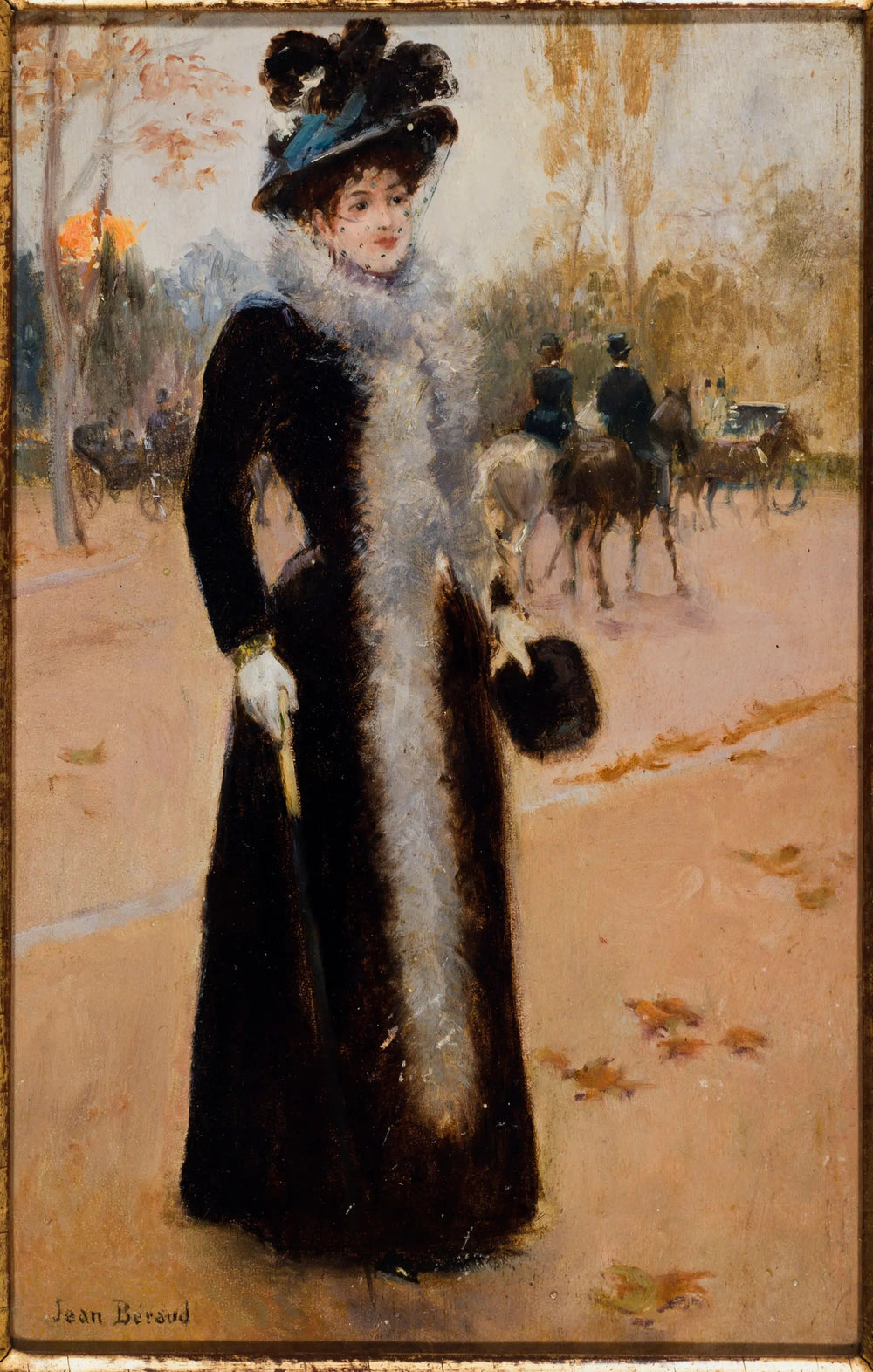 Parisienne au Bois - Jean Béraud - Alpha Reproduction