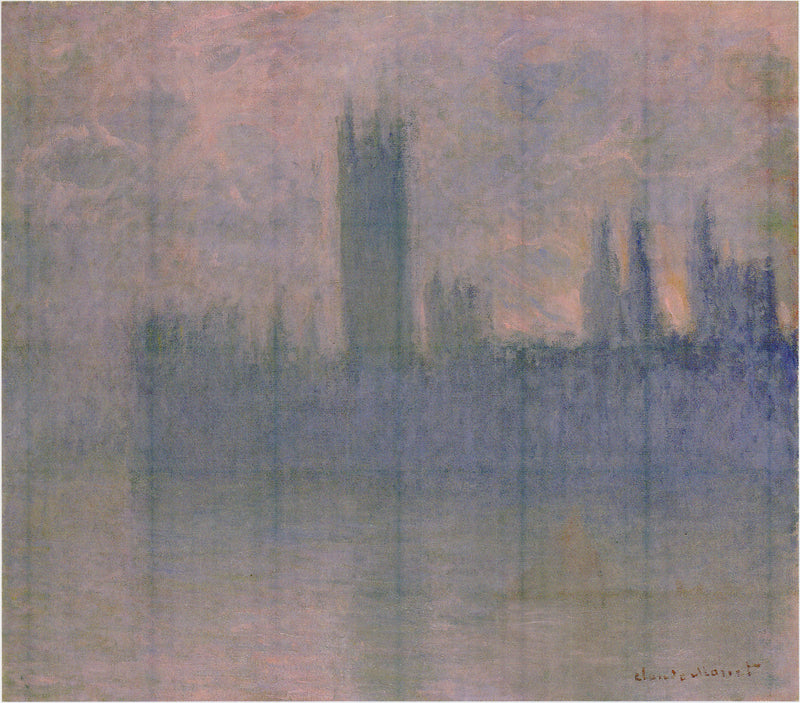 Komnaty Parlamentu, Symfonia w różu - Claude Monet