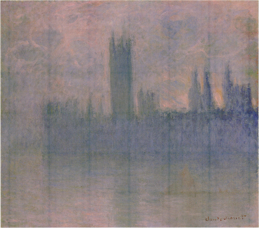 Komnaty Parlamentu, Symfonia w różu - Claude Monet