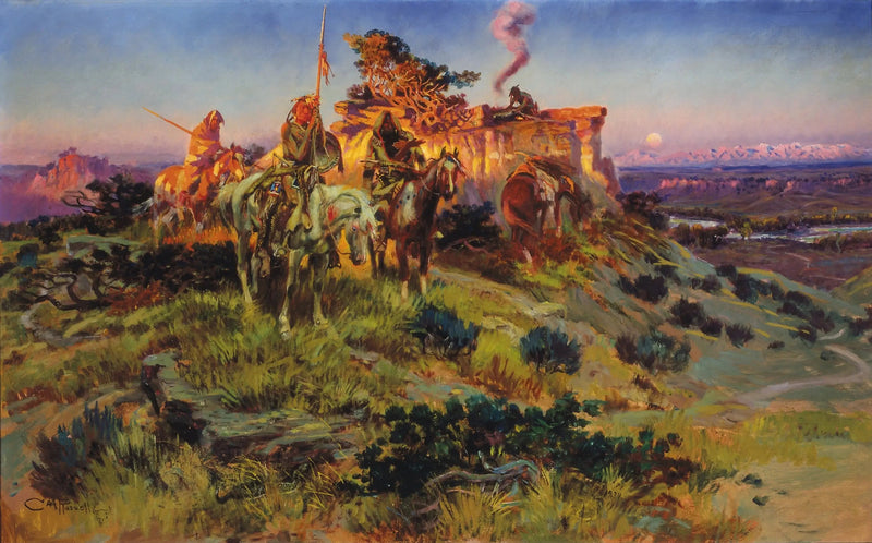 Mówić o dymie - Charles Marion Russell