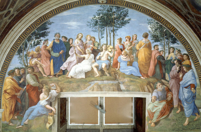 Le Parnasse, 1508-1511 - Raphaël