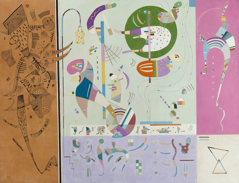 Różne części - Wasilij Kandinsky