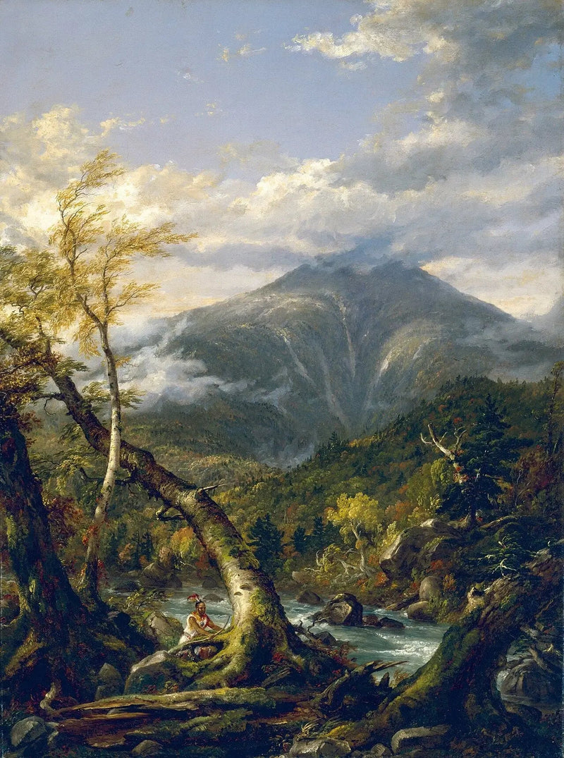 Indyjska pas Tawahus - Thomas Cole