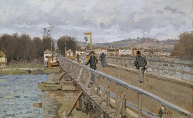 Most w Argenteuil - Alfred Sisley