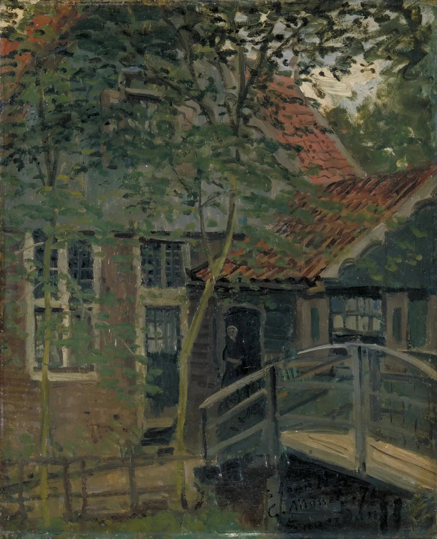 Brama do Zaandam W191a - Claude Monet