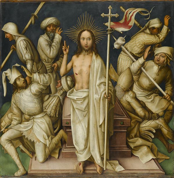 Szara pasja: Zmartwychwstanie Jezusa - Hans Holbein starszy