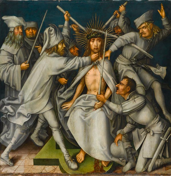 Szara pasja: Koronowanie cierniami - Hans Holbein starszy