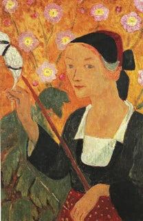 Fileuse aux anémones - Paul Sérusier