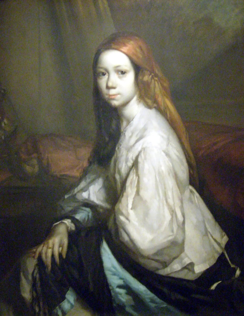 Pauline Ono w szlafroku - Jean-François Millet