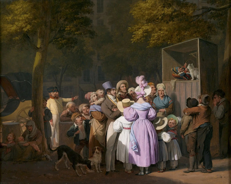 Biedny Kot - Louis-Léopold Boilly
