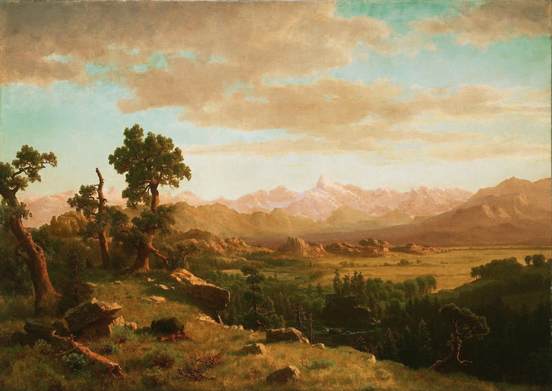 Kraj Wiatrów - Albert Bierstadt