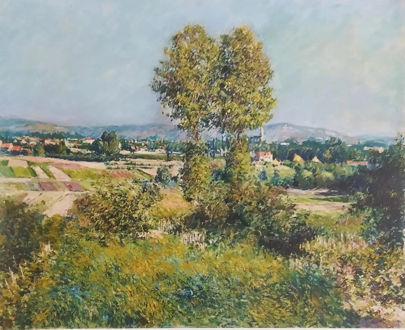 Krajobraz w Argenteuil - Gustave Caillebotte