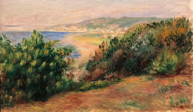 Krajobraz w Cagnes - Pierre-Auguste Renoir