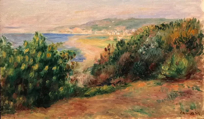 Krajobraz w Cagnes - Pierre-Auguste Renoir