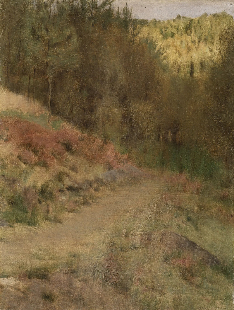 Pejzaż w Fosset - Fernand Khnopff
