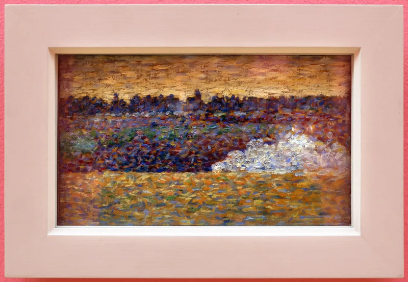 Krajobraz w Grandcamp - Georges Seurat