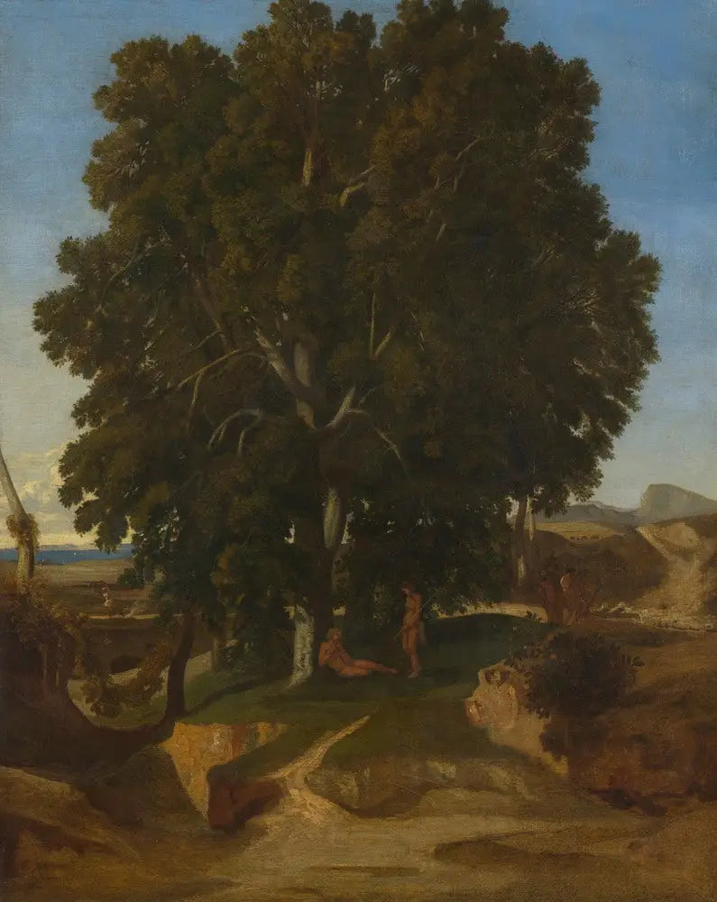 Pejzaż antyczny - Gustave Courbet