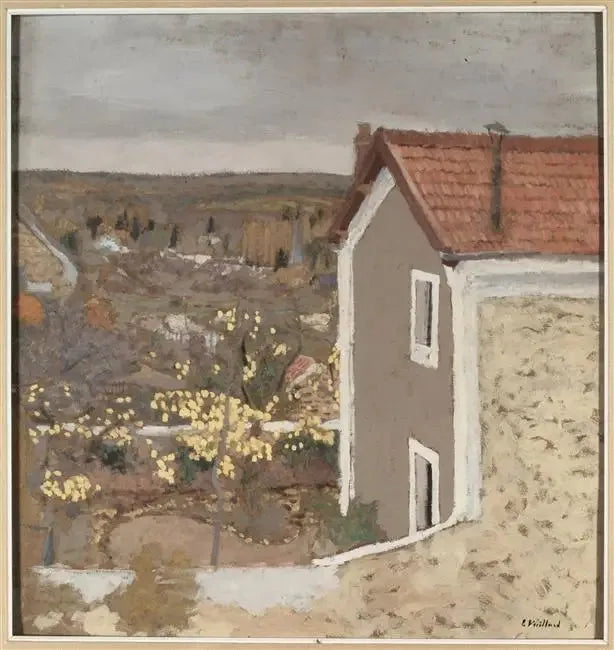 Pejzaż z Étang-la-Ville - Édouard Vuillard
